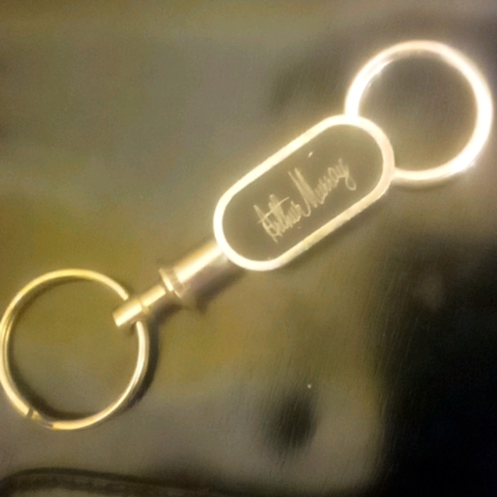 Arthur Murray detachable key ring